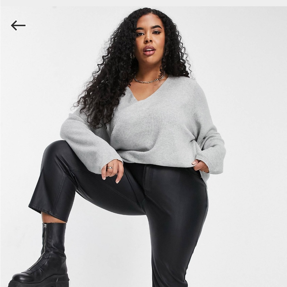 Gray sweater